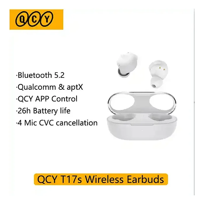 QCY T17S Qualcomm AptX Wireless Earbuds